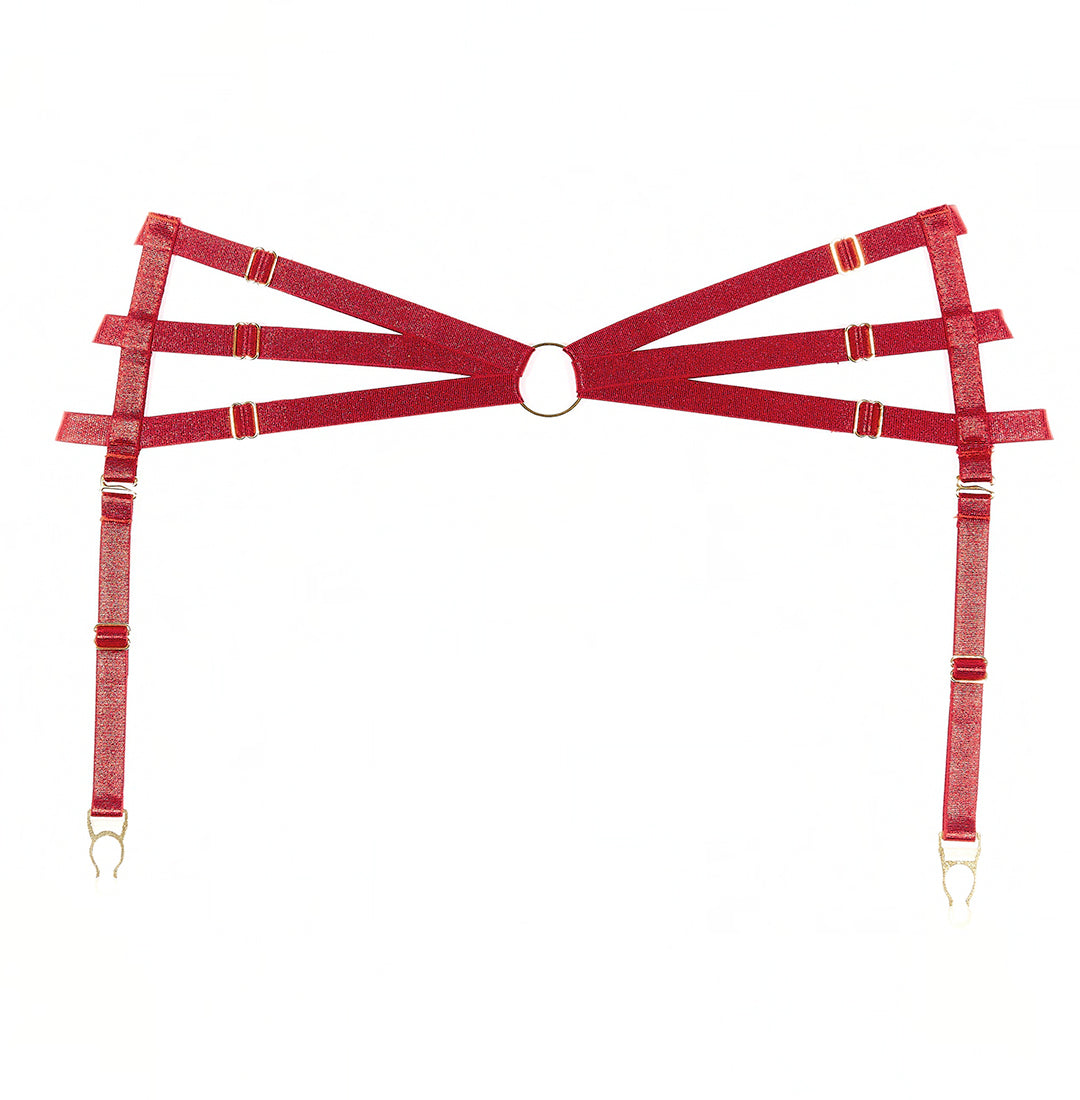 Femme Fatale Harness Garterbelt