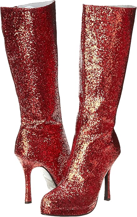 Zara-421 Glitter Knee Boots