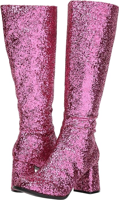 Gogo-G Glitter Gogo Knee Boots