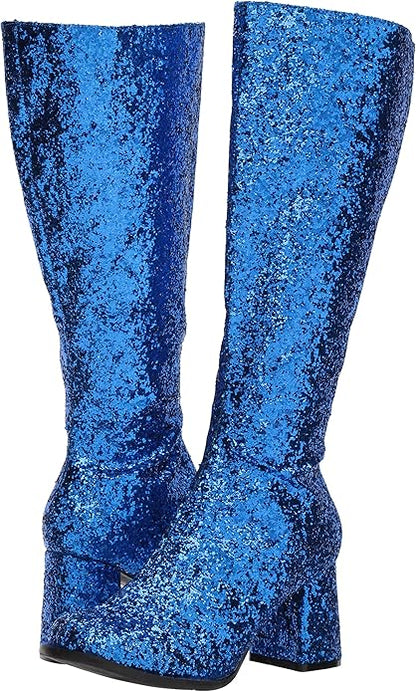 Gogo-G Glitter Gogo Knee Boots