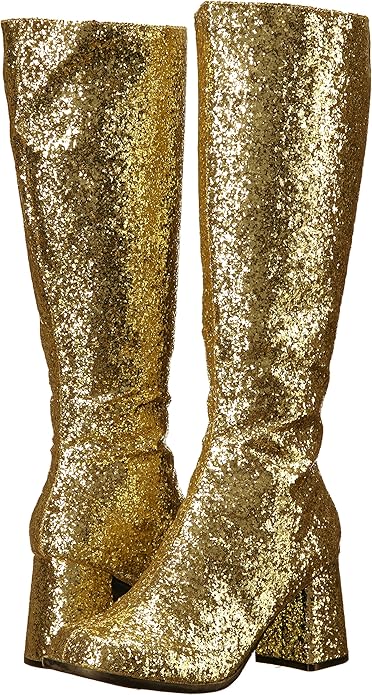 Gogo-G Glitter Gogo Knee Boots