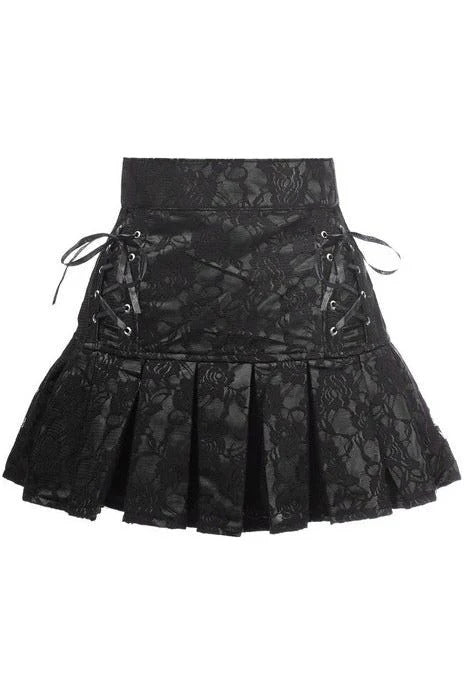 Lace Overlay Skirt