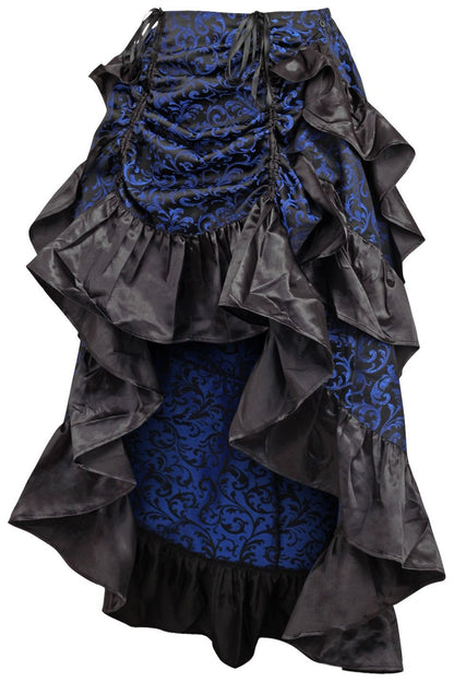 Brocade Steampunk Bustle Skirt