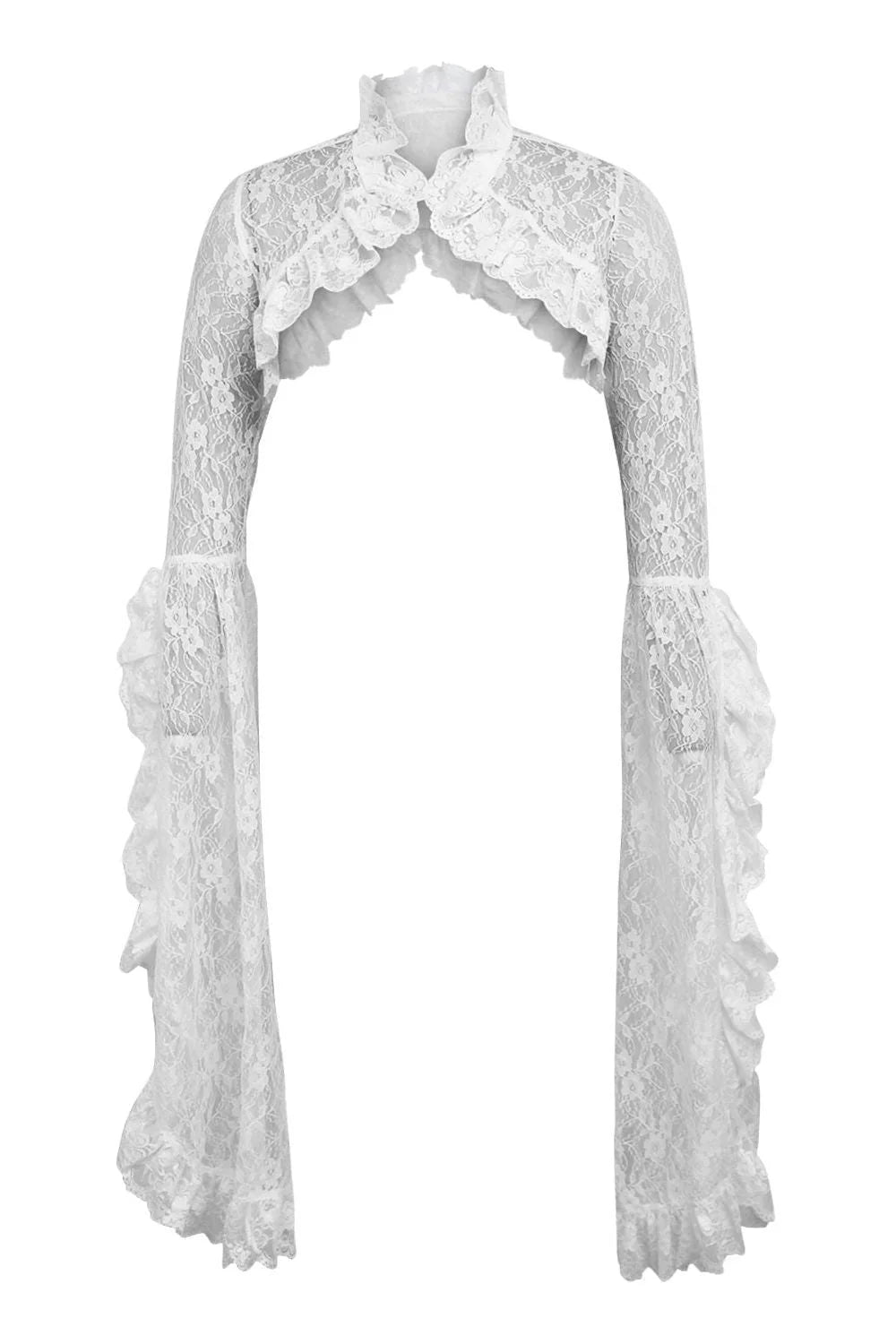 Victorian Lace Shrug Bolero Jacket