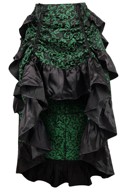 Brocade Steampunk Bustle Skirt