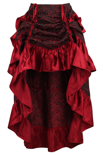 Brocade Steampunk Bustle Skirt