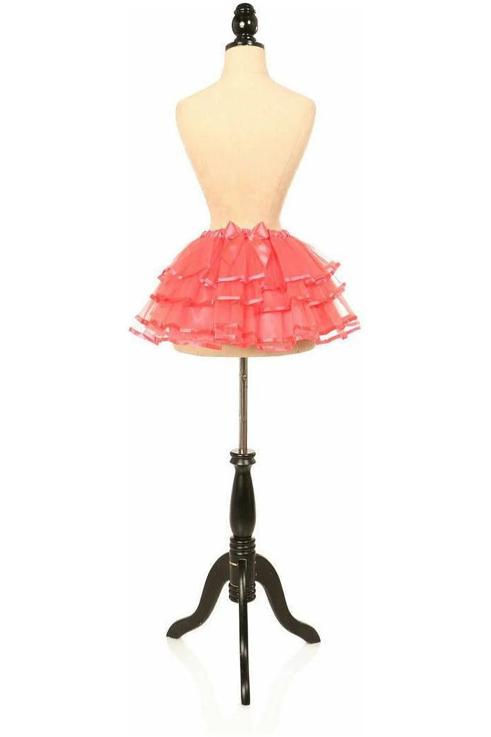 Queen Ribbon Trimmed Tutu Skirt