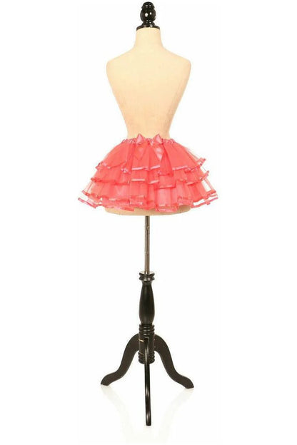 Queen Ribbon Trimmed Tutu Skirt