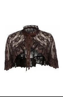 Victorian Lace Capelet