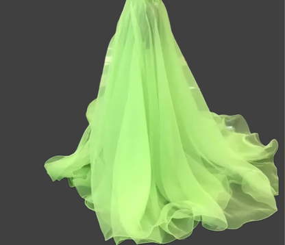 Custom Layered Chiffon Detachable Wedding Skirt All Sizes/Colors