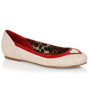 Bettie Page Frances Ballet Flats