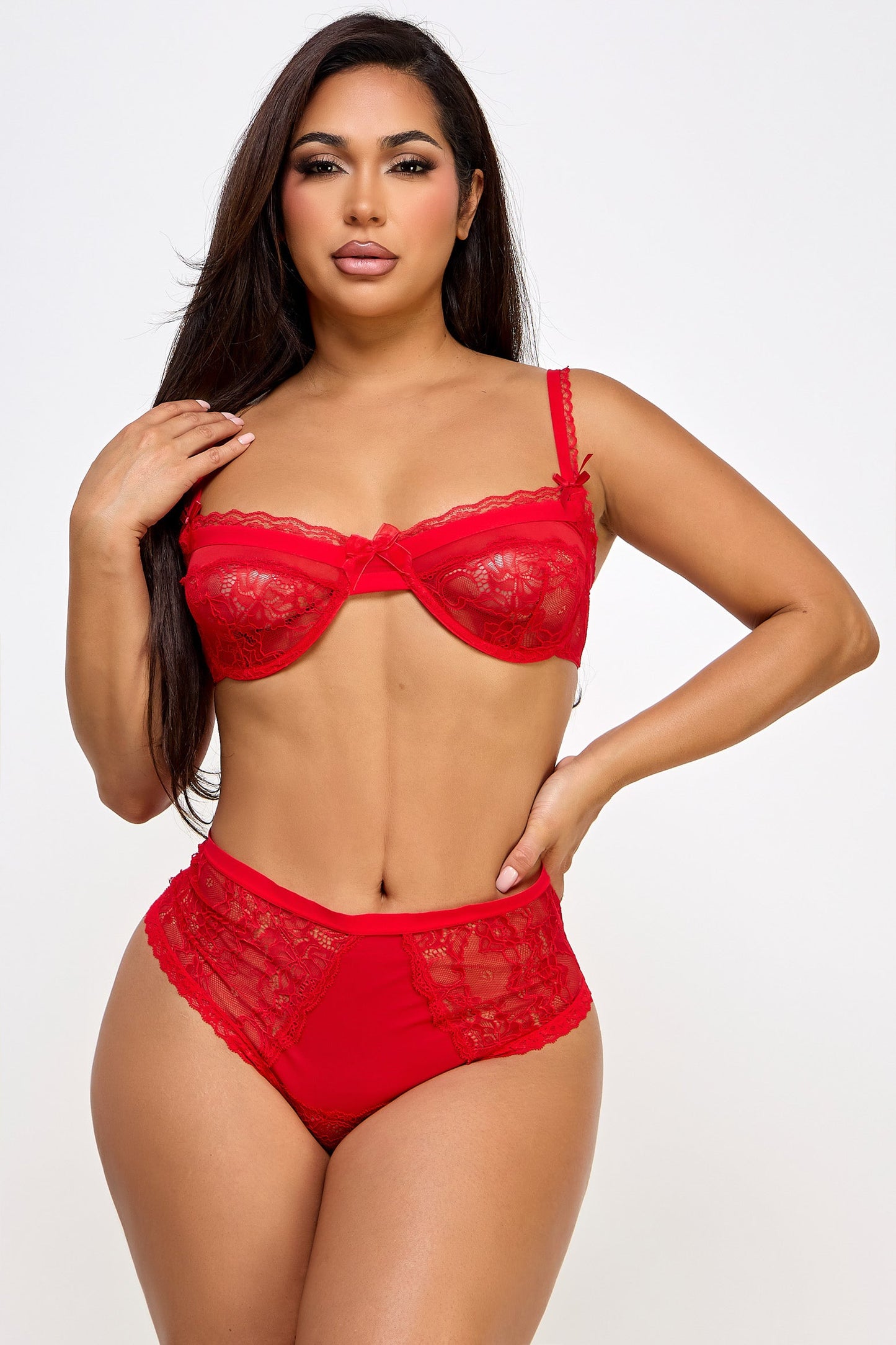 Queen Lacey Loving Bra Set