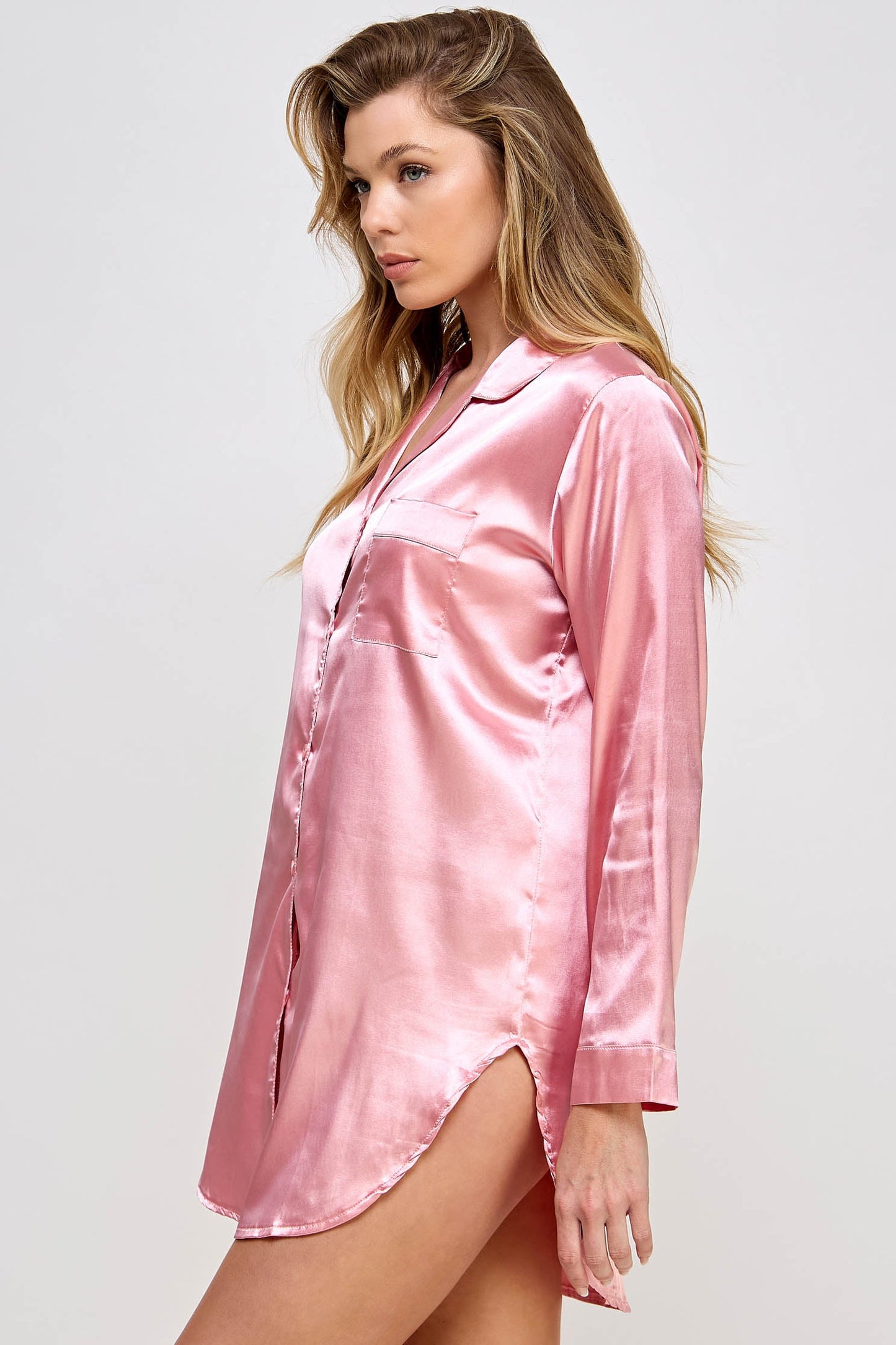 Kimberly Satin Sleep Shirt