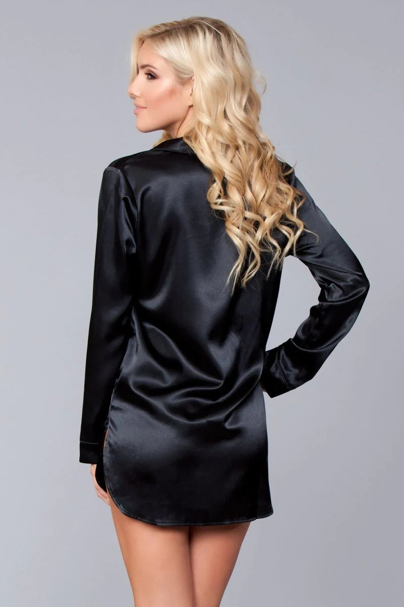 Kimberly Satin Sleep Shirt