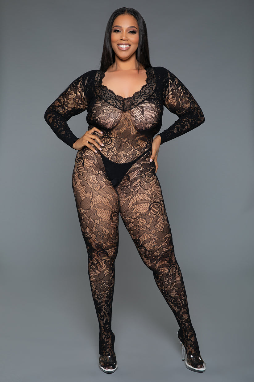 Queen Secret Poison Lace Catsuit