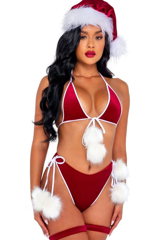 Santa's Holiday Spirit Bikini Set