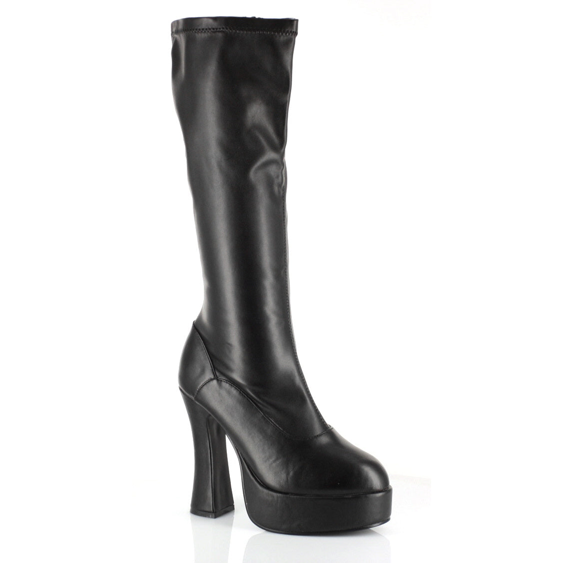 Chacha Patent Knee Boots