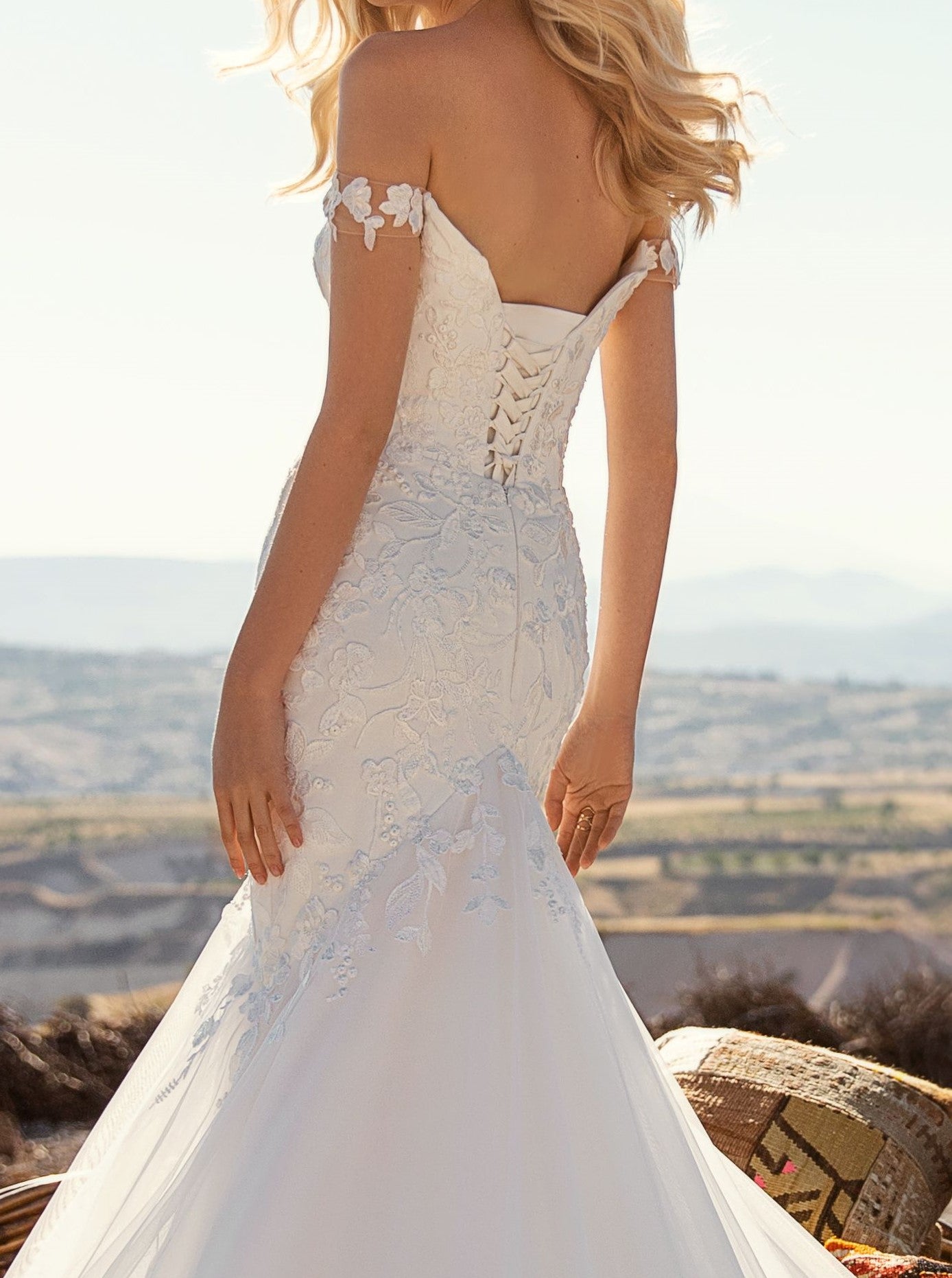 Madeline Modern Mermaid Wedding Gown All Sizes