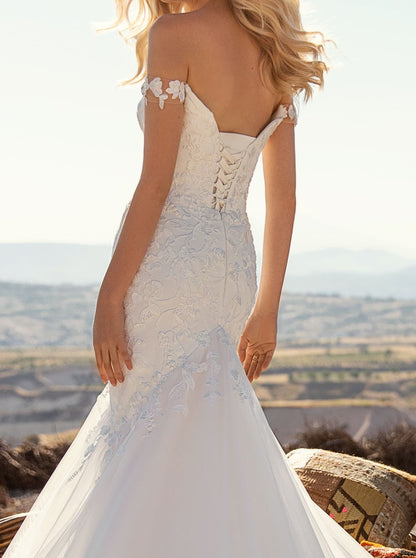 Madeline Modern Mermaid Wedding Gown All Sizes