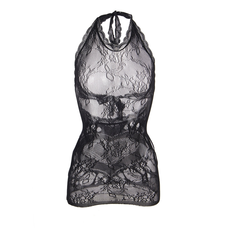 Lace Body Stocking Dress