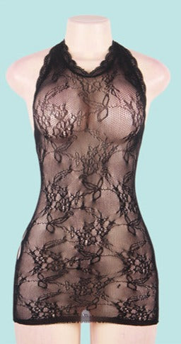 Lace Body Stocking Dress