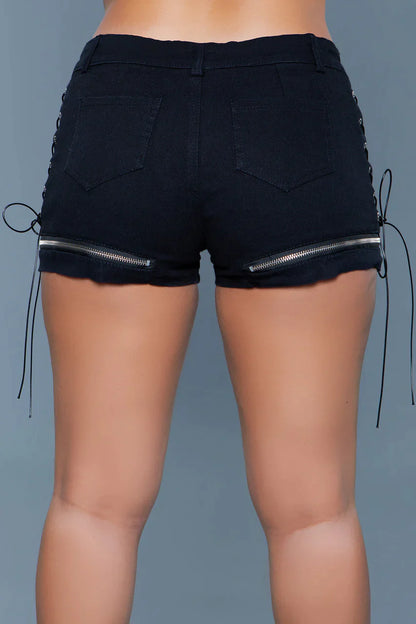 Nowhere To Run Denim Shorts