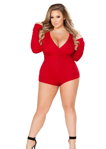 Cozy & Comfy Sweater Lounge Romper