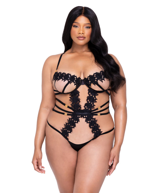 Queen Ebony Rose Teddy