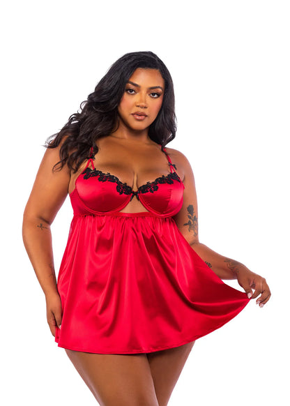 Queen Love & Lust Babydoll Set