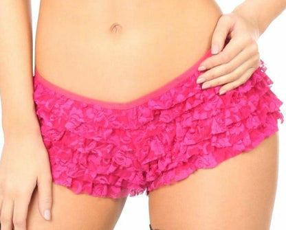 Flirty Lace Ruffle Panty