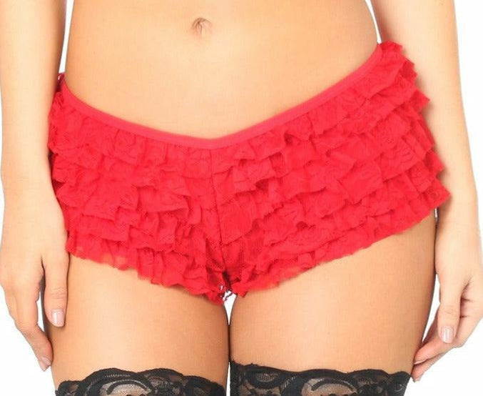 Flirty Lace Ruffle Panty