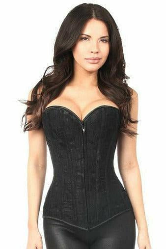 Lavish Lace Overlay Sweetheart Corset