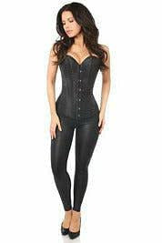 Lavish Satin Brocade Corset Top