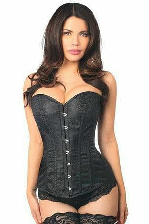 Lavish Satin Brocade Corset Top