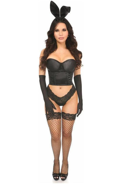 4 PC Sexy Bustier Bunny Costume