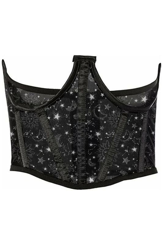 Celestial Mesh Underbust Corset