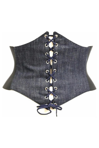 Denim Cincher Belt