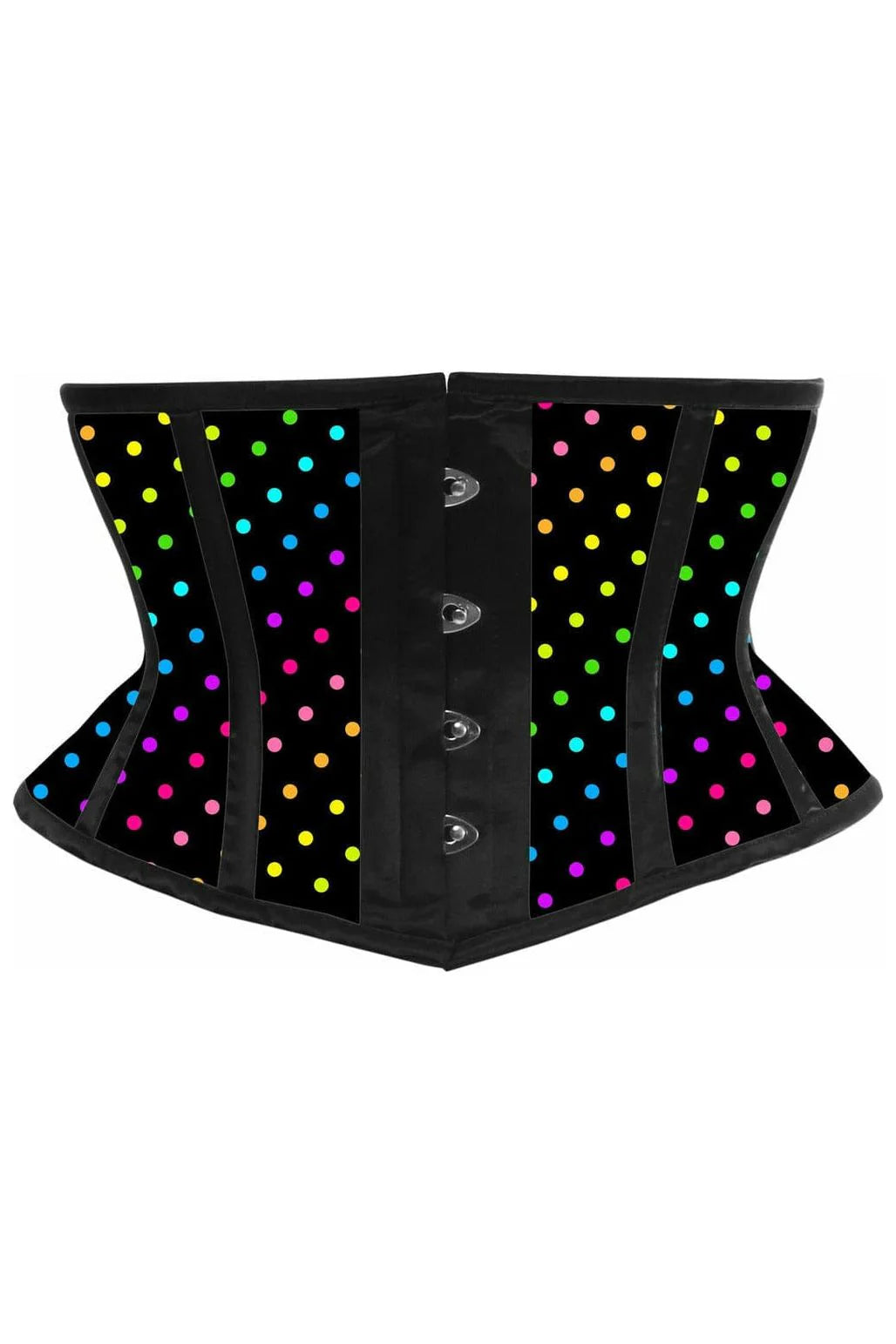 Neon Polka Dot Waist Corset