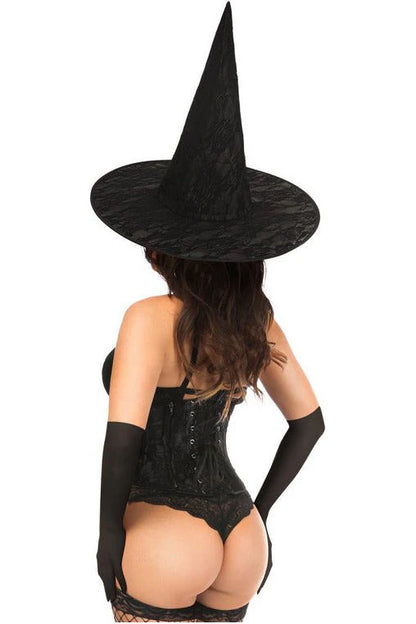 Lavish 3 PC Witch Waist Corset Costume