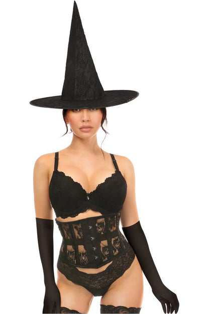 Lavish 3 PC Daring Witch Waist Corset Costume