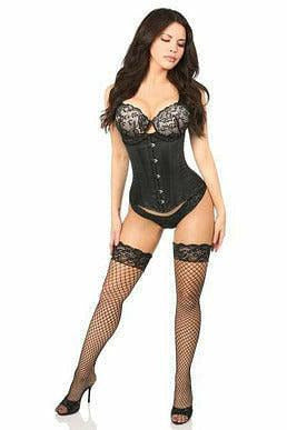 Lavish Brocade Satin Underbust Corset