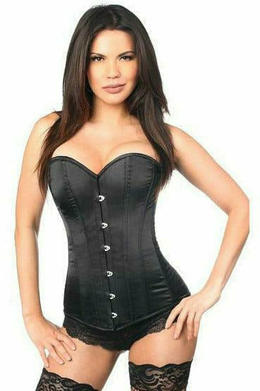 Lavish Satin Brocade Corset Top