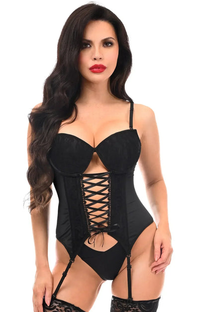 Queen Lavish Lace-Up Convertible Bustier