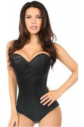 Queen Lavish Satin Corset Romper