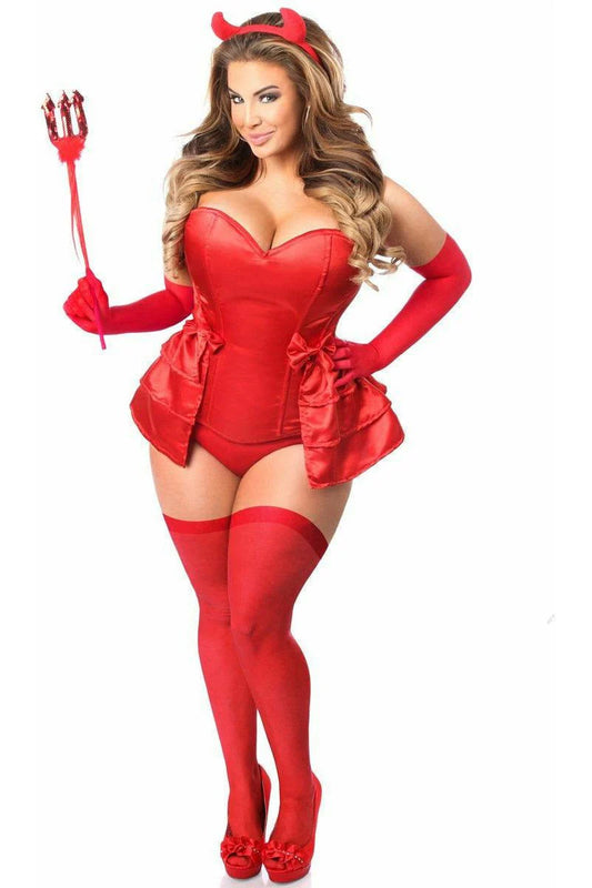 Lavish 5 PC Devilicious Corset Costume