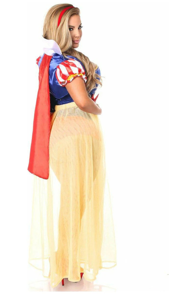 Lavish 4 PC Snow Princess Costume