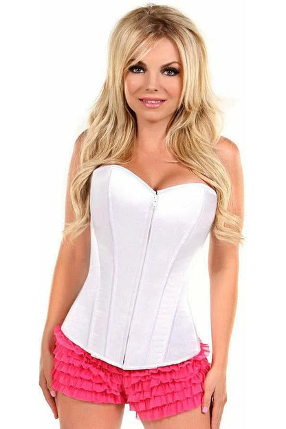 Queen Lavish Sweetheart Front Zipper Corset