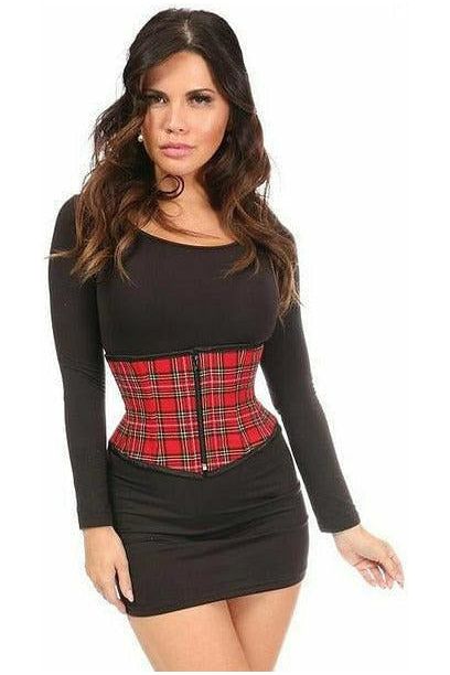 Lavish School GIrl Plaid Waist Corset 2X/3X/6X