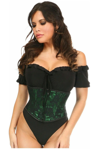 Lavish Lace Overlay Waist Corset