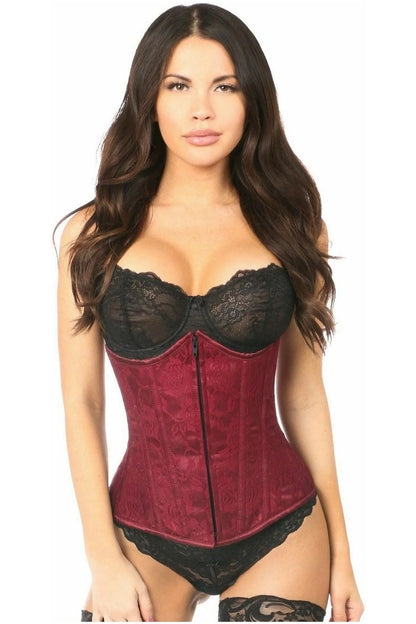 Lavish Brocade Underbust Corset Queen